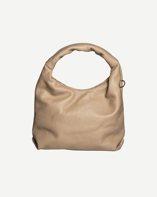 Cartera Vittoria de cuero italiano genuino - detalle de textura